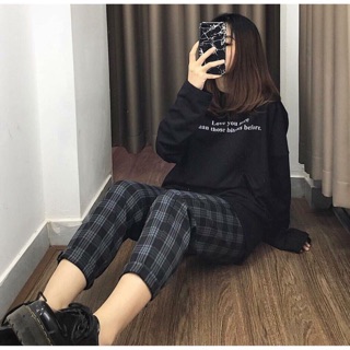 Quần Baggy Caro Plaid Pants 🎈
