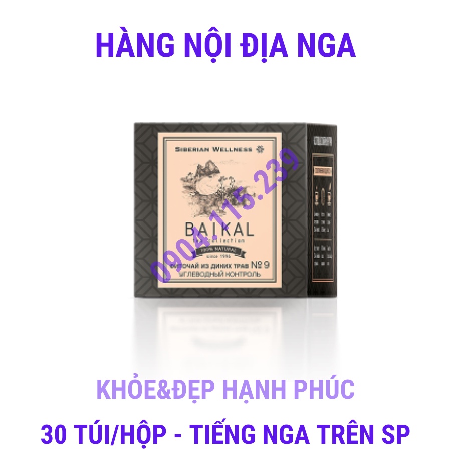 Trà thảo mộc Siberian Baikal tea collection Herbal tea N9 - 30 gói -