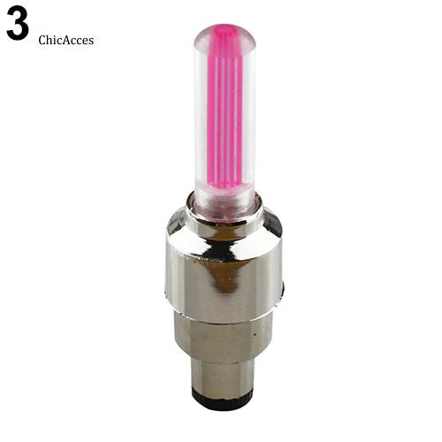 Đèn LED gắn van bánh xe đạp