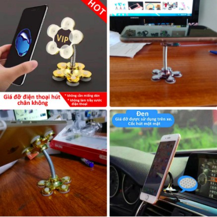 [Hot Trend] Giá Đỡ Điện Thoại 2 Mặt Hút Chân Không Cực Chắc | BigBuy360 - bigbuy360.vn