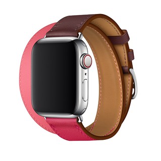 Dây da Apple Watch Hemes Double Tour