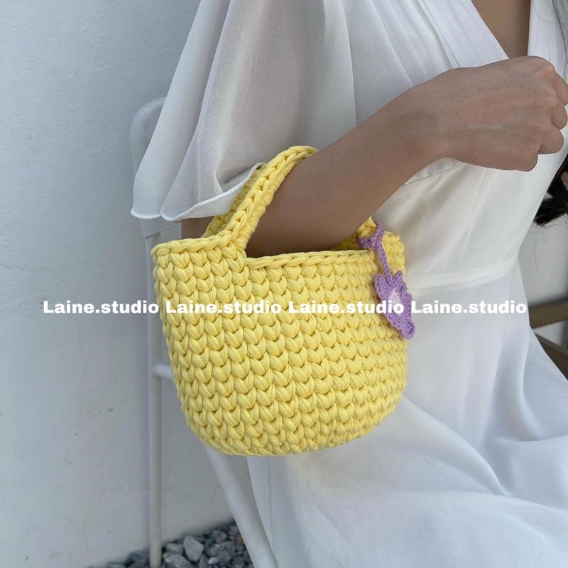 MINI CROCHETBAG. TÚI XÁCH TAY, KÈM CHARM