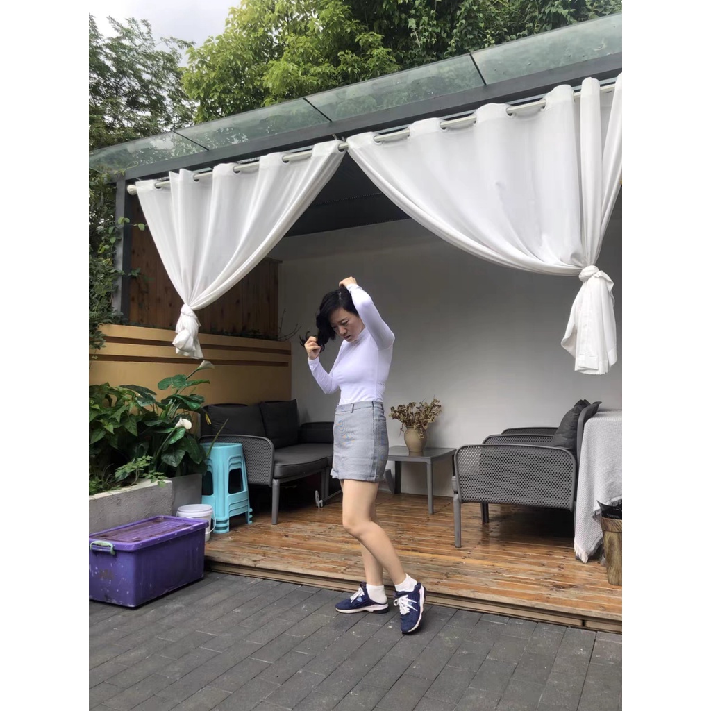 Áo golf chống nắng nữ PGM chất thun giữ nhiệt hàng chính hãng YF001