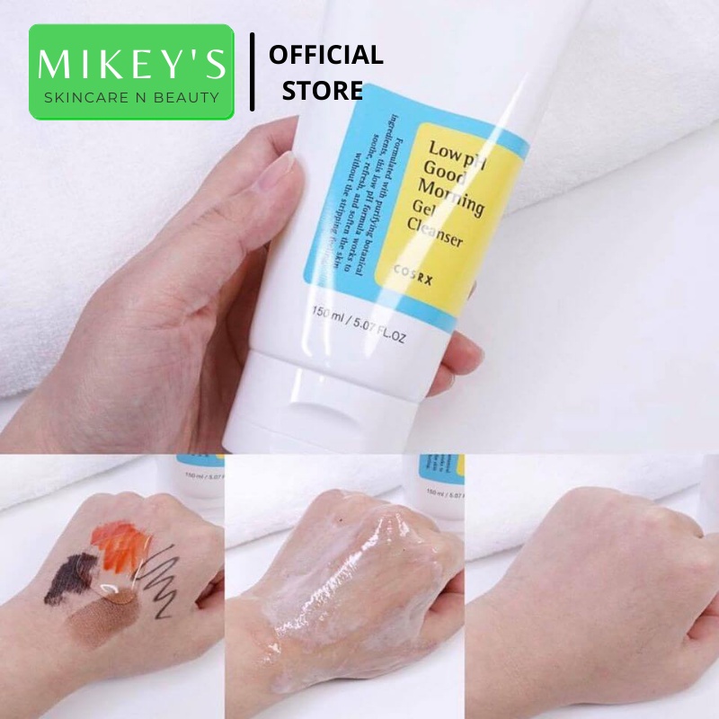 Sữa Rửa Mặt Cosrx Low Ph Good Morning Gel Cleanser Dịu Nhẹ, Ngăn Ngừa Mụn 150ml - MikeyBeauty