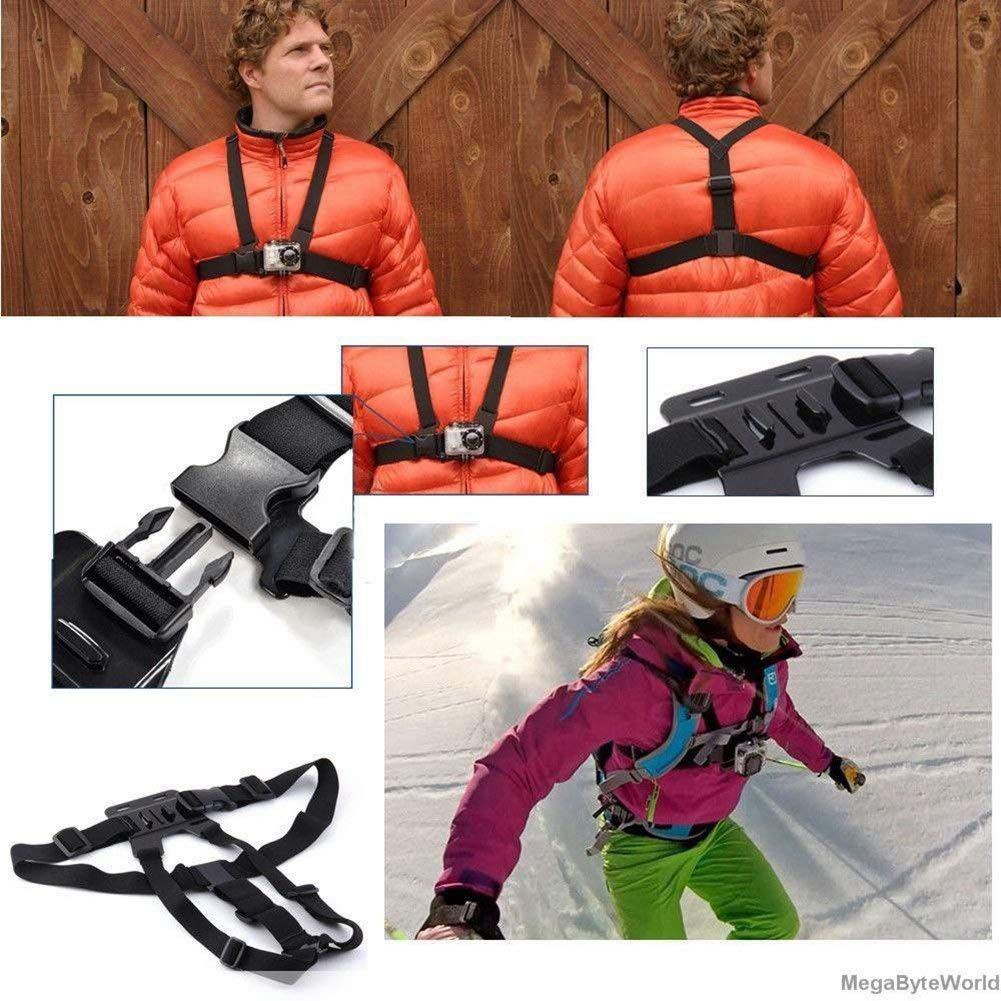 Dây đeo ngực kẹp giữ điện thoại/camera hành trình tiện lợi cho GOPRO