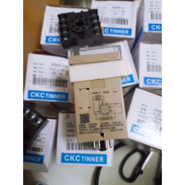 Rơle thời gian, timer thời gian CKC DH48S-S 12V, 24V, 220V, 380V