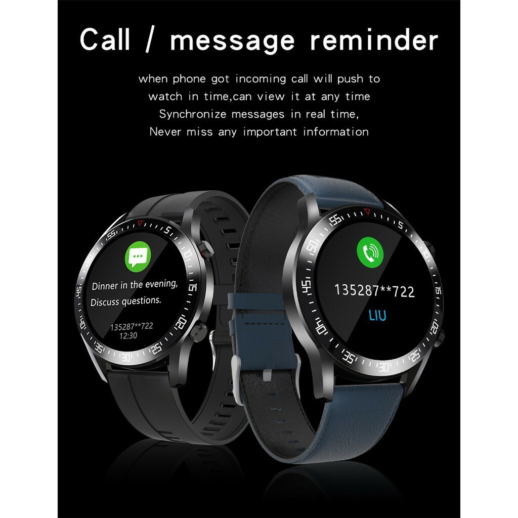 BOZLUN Đồng hồ thông minh Đồng hồ đo nhịp tim Máy đo huyết áp Thể thao Màn hình thể dục thể thao Slim Watch