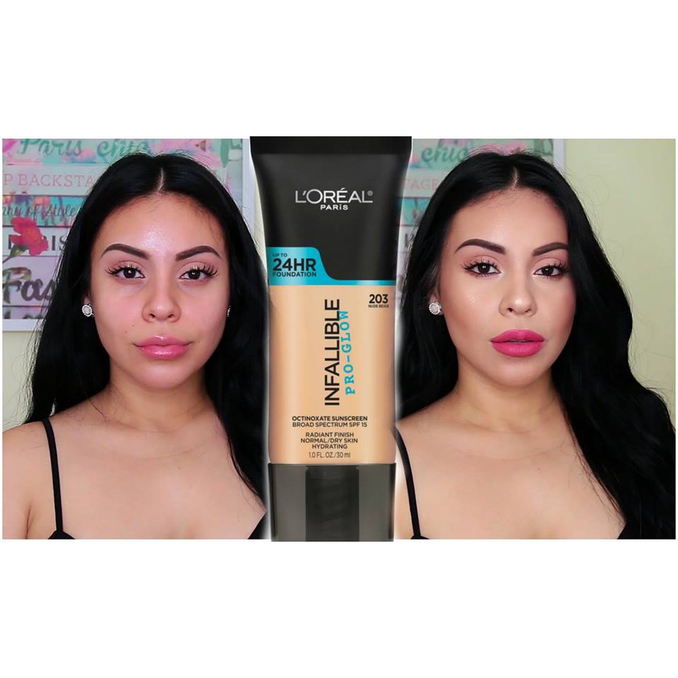 Kem Nềnl Infallible Pro-Glow 24HR Foundation