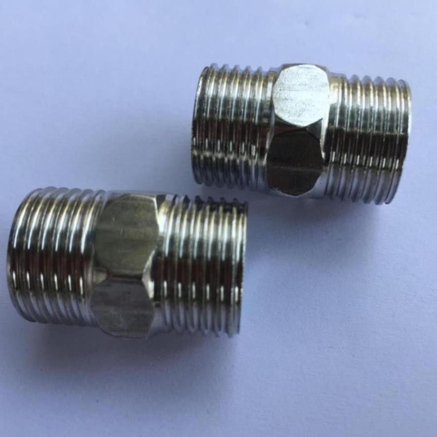 2 chiếc kép inox 304 ren ngoài 21mm