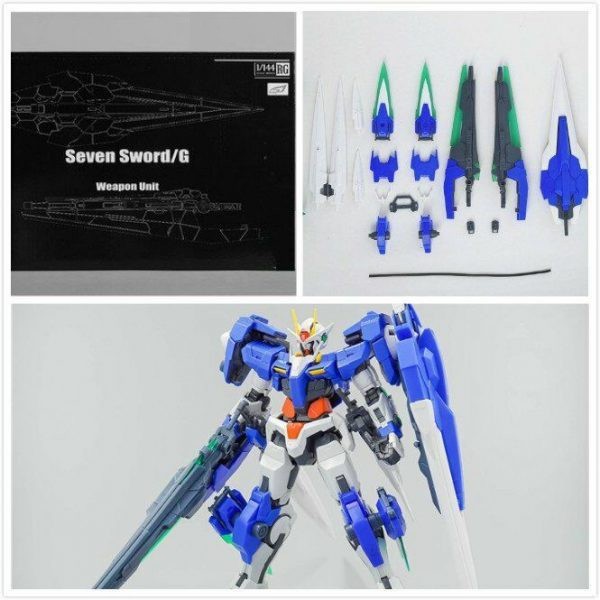 Mô hình Effect-Wing Seven Sword/G cho RG 1/144 Raiser và RG Seven Sword