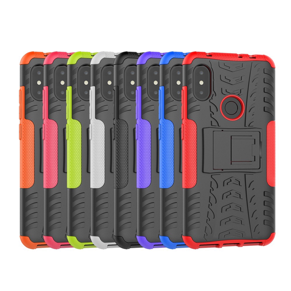 Xiaomi Redmi Note 5 Pro / Note 6 / Note 6 Pro Armor PC+TPU Stand Shockproof Case