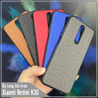 Ốp lưng cho Xiaomi Redmi K30 - PocoPhone X2 , giả JEAN viền TPU dẻo
