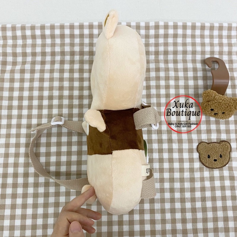 Gối Bảo Vệ Đầu Chống Ngã Cao Cấp Bằng Nhung Siêu Mềm và Bông PP 100% Cho Bé Tập Đi