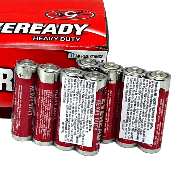 Hộp Pin AA 1,5V  ENERGIZER EVEREADY heavy duty 1015 - Hàng Chính Hãng