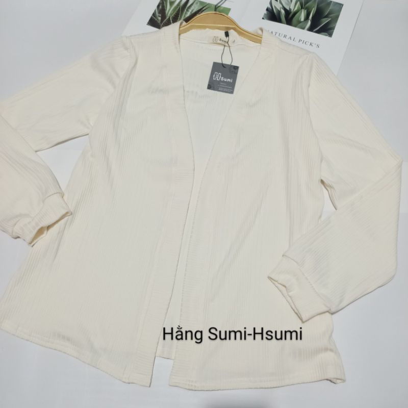 Bigsize áo khoác Cardigan hàng xịn HSUMI