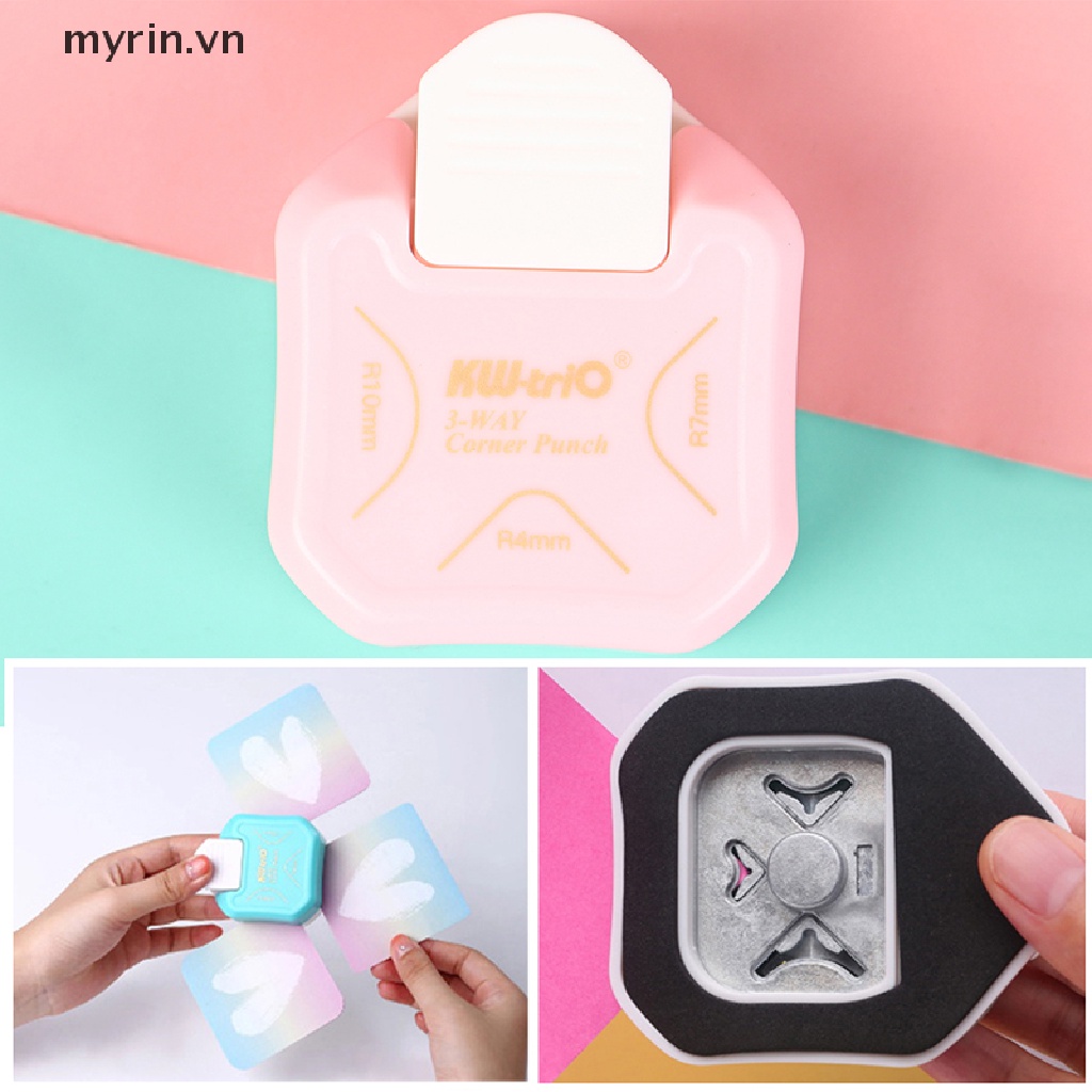 Dụng Cụ Cắt Góc Tròn 3 Chiều Mini Tiện Dụng