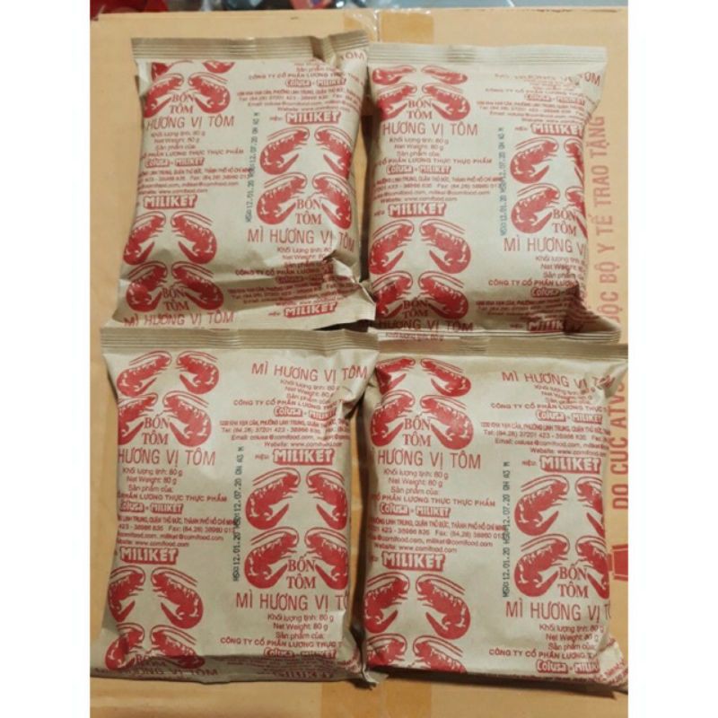 thùng mì miliket 4 tôm *80g | BigBuy360 - bigbuy360.vn