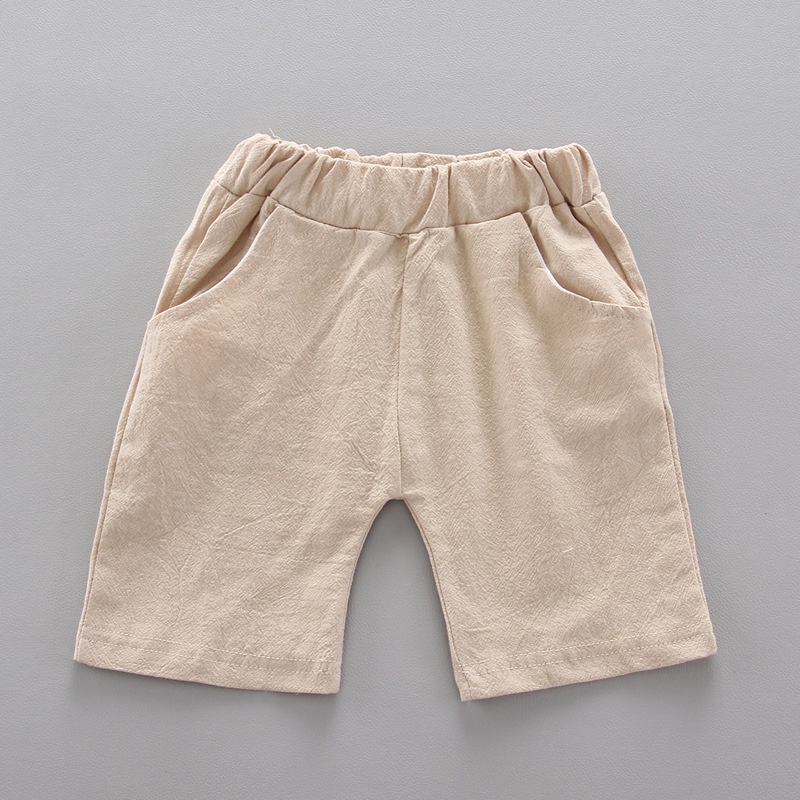 Áo sơ mi tay ngắn + quần short bé trai 2 mảnh 0-4 tuổi phim hoạt hình khủng long