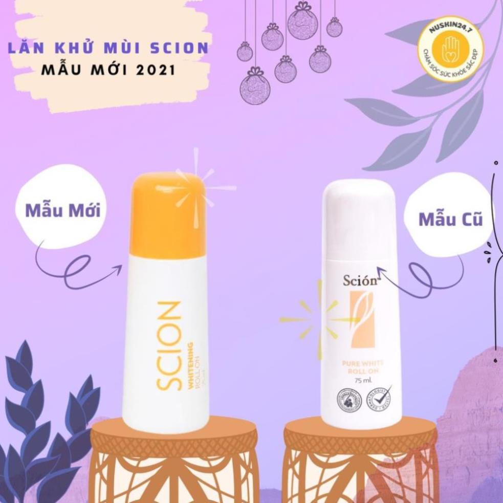 Lăn khử mùi Scion Nuskin, Sicon lăn khử mùi mẫu mới