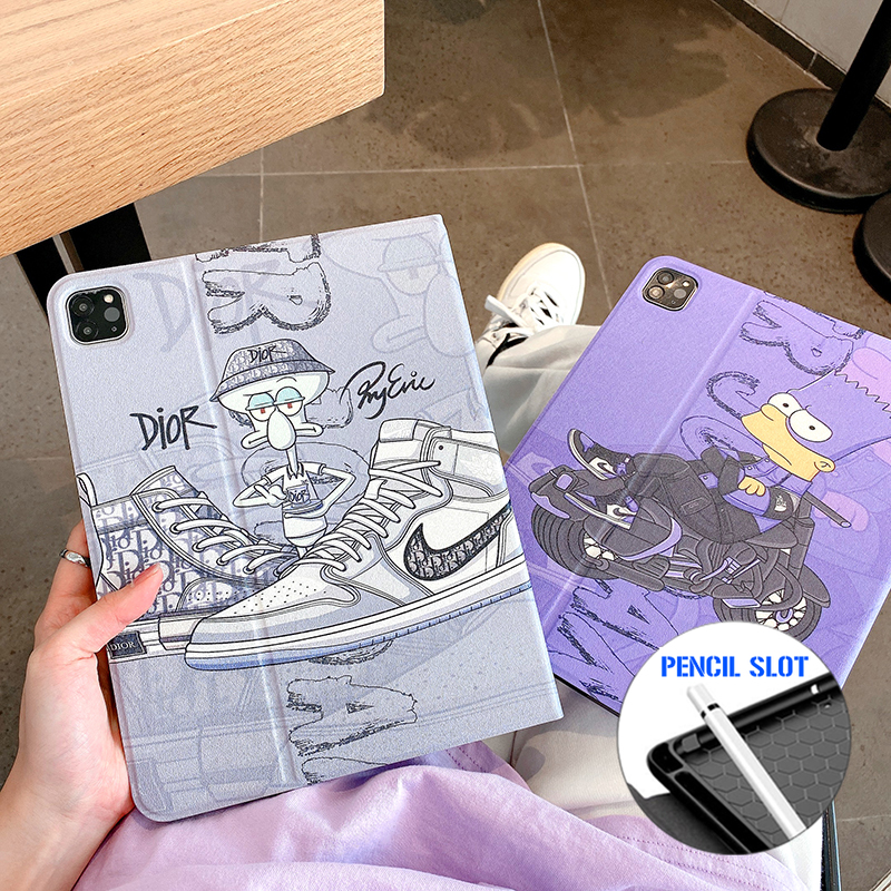 Bao Da In Hình Phim Hoạt Hình Cho Ipad Air3 10.2 Ipad 9.7 2018 Mini 1 / 2 / 3 / 4 / 5