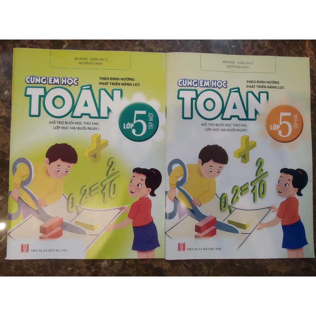 Sách - Combo Cùng Em Học Toán Lớp 5