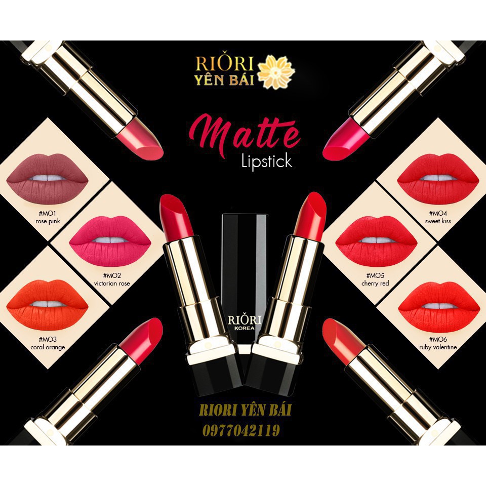 Son Lì Riori Matte Lipstick 04 - Heart On | BigBuy360 - bigbuy360.vn