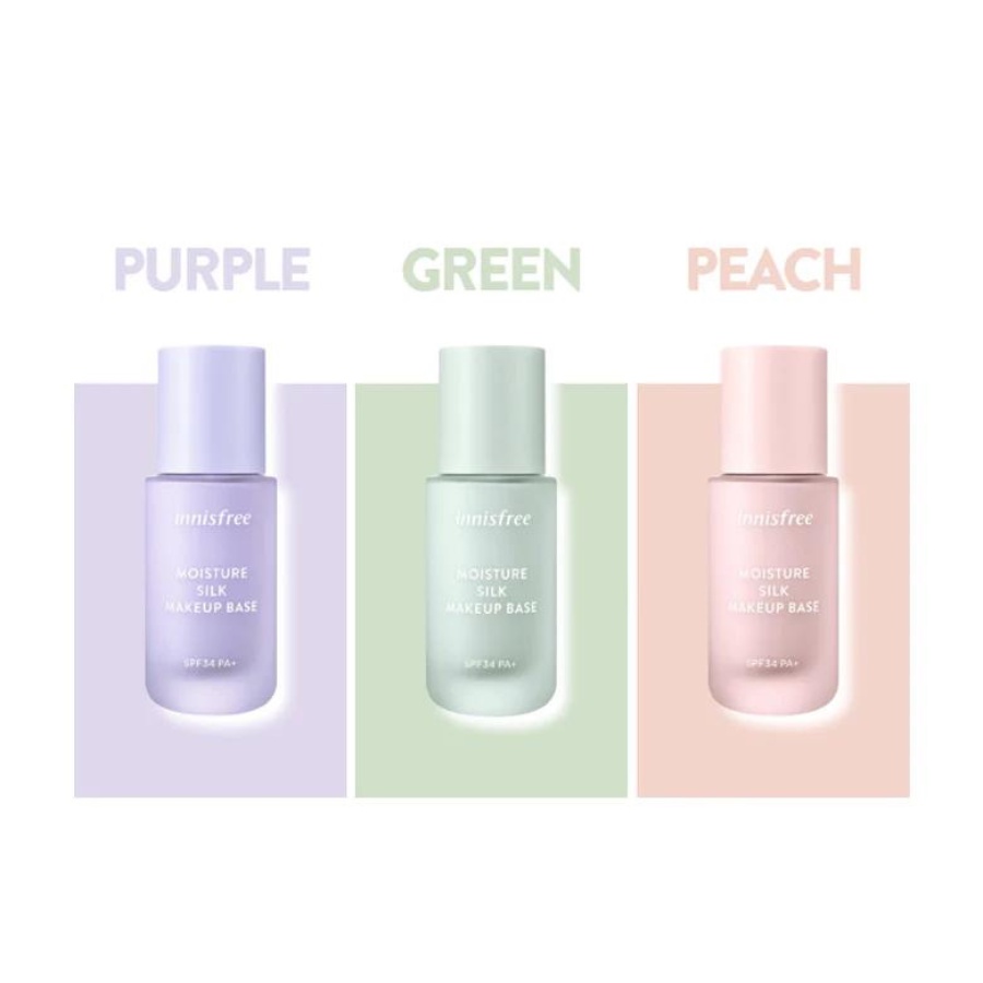 Kem lót Innisfree Mineral Make Up Base / Moisture Silk Make Up Base 30ml