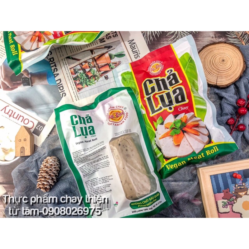Chả Lụa Chay Âu Lạc Thực Phẩm Chay Đảm Bảo Vệ Sinh An Toàn