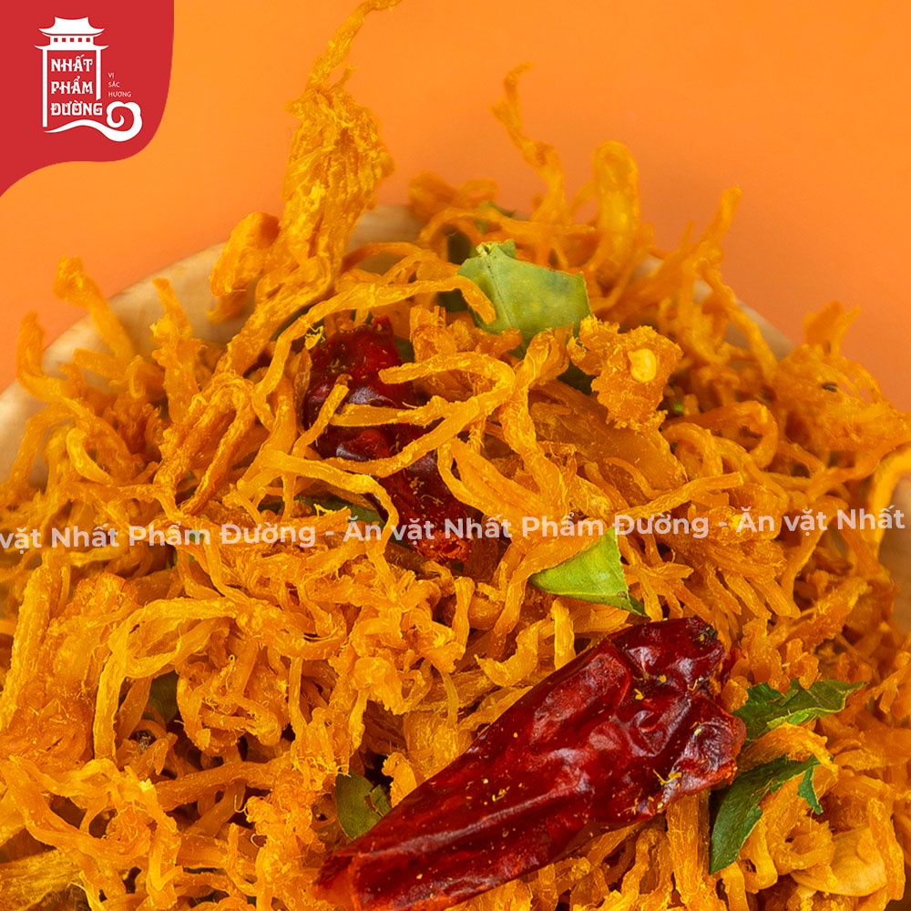 [Mã GROXUAN1 giảm 8% đơn 150K] Khô gà lá chanh Nhất Phẩm Đường 300g đồ ăn vặt khô gà xé sợi | BigBuy360 - bigbuy360.vn