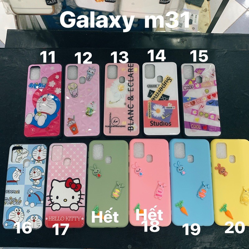 Ốp lưng galaxy m31 viền dẻo , hìn | BigBuy360 - bigbuy360.vn