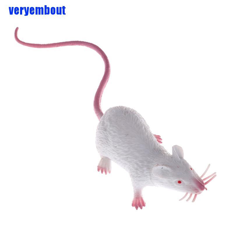 Chuột nhựa giả dùng trang trí halloween độc đáo vui nhộn