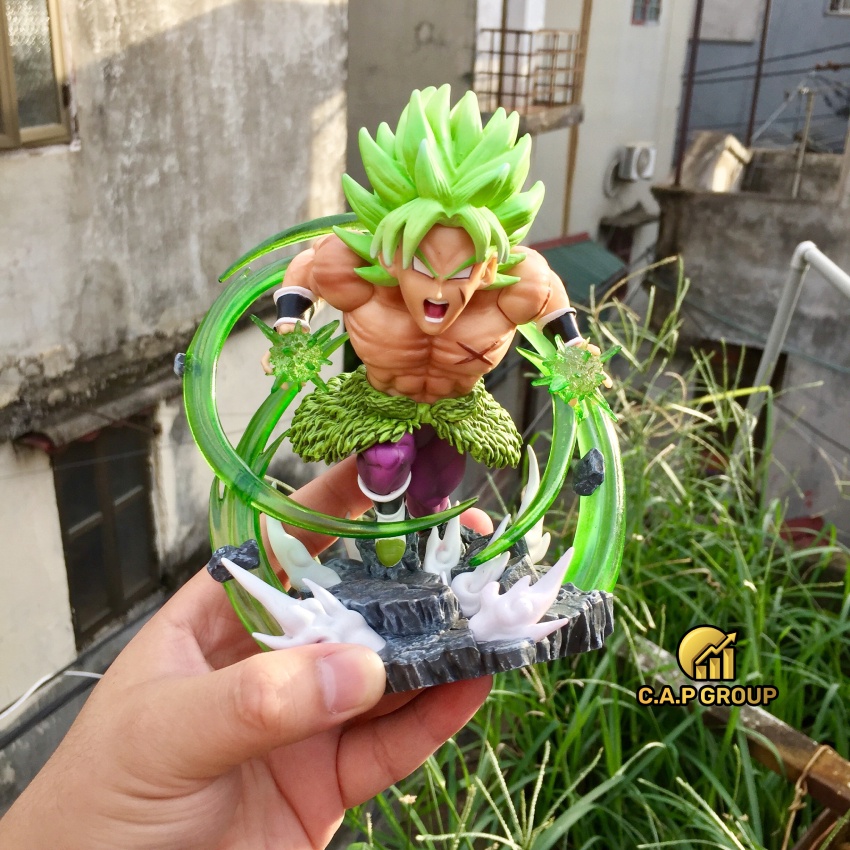 Mô hình Dragon Ball nhân vật Broly hào quang đất đá 7 Viên Ngọc Rồng - III00i