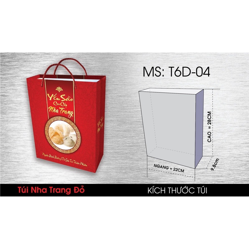 10 TÚI ĐỰNG YẾN SÀO NHA TRANG