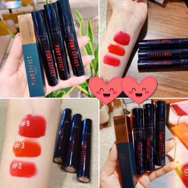 [SĂN SALE 70%] SON PONY EFFECT ENAMELLIC GLOSSY LIP