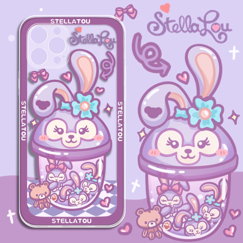 Ốp Điện Thoại Tpu Mềm Hình Disney Stellalou Linabell Cho iPhone 11 12 13 pro max XS X XR XSMax 7 8 6 6s plus SE 2020