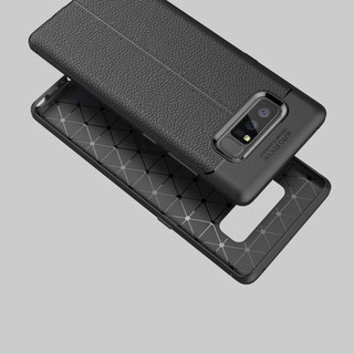 Ốp lưng Samsung Galaxy Note 8 vân da cao cấp Auto Focus