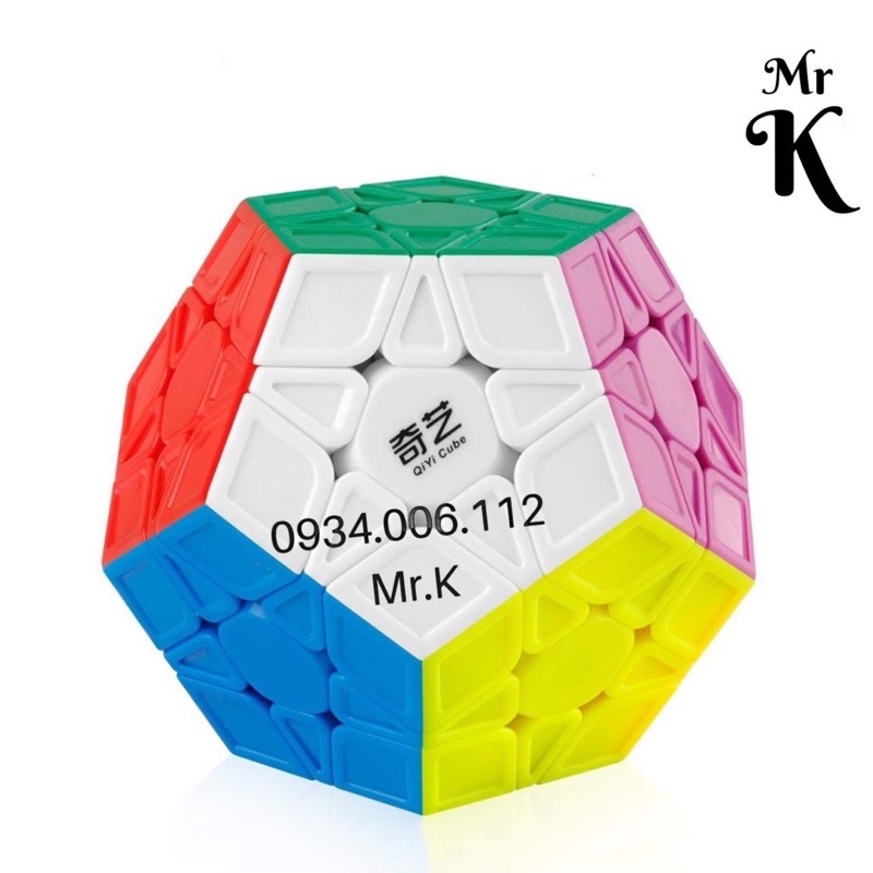 RUBIK MEGAMINX QIYI QIHENG S STICKERLESS RUBIK 12 MẶT KHỐI LẬP PHƯƠNG RUBIK