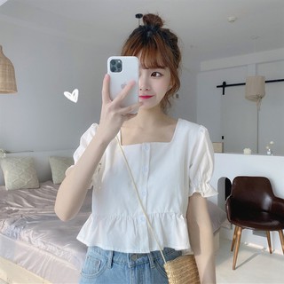 [Thanh Lý] A12 - Áo Bigsize cổ vuông dáng baby doll