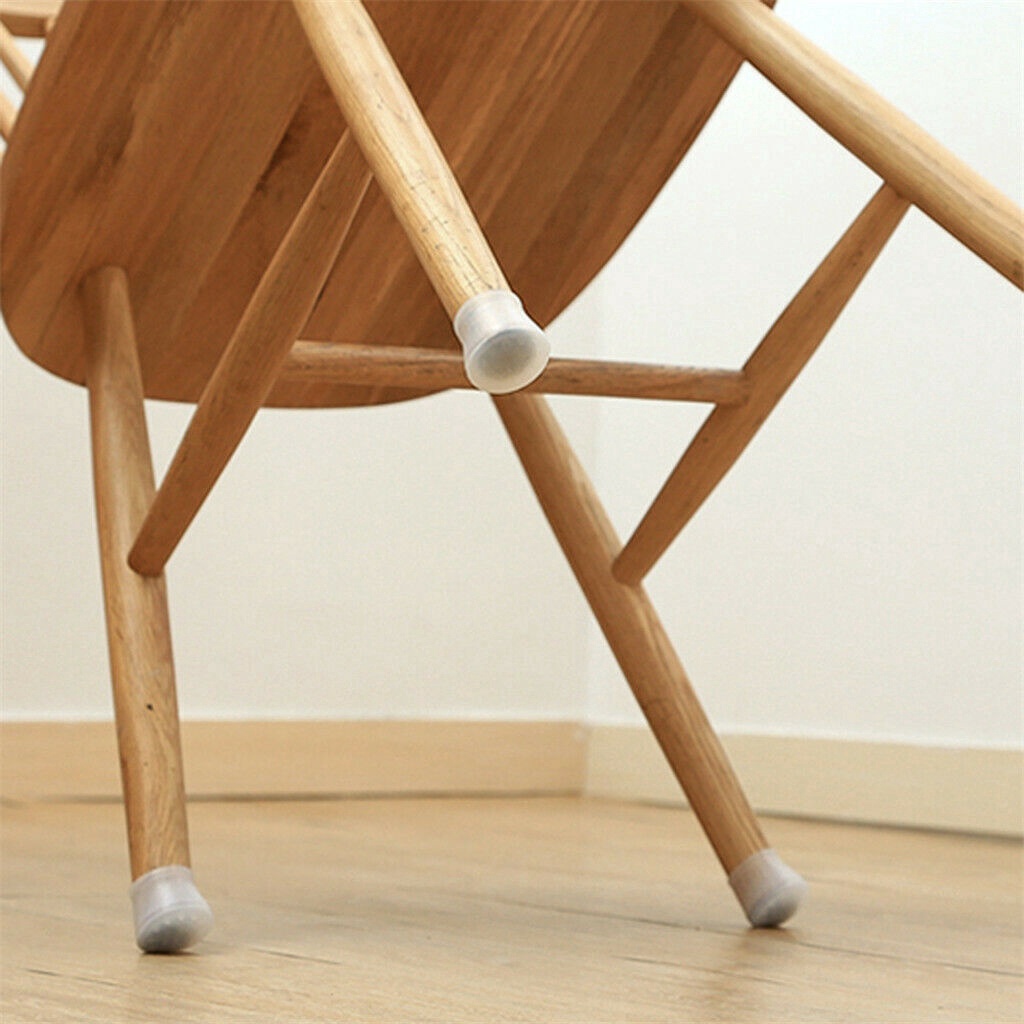 Bọc chân bàn ghế SET 4 MIẾNG chống trầy xước chân đế cao su chống trượt nút nhựa bọc chân ghế chống ồn BCB