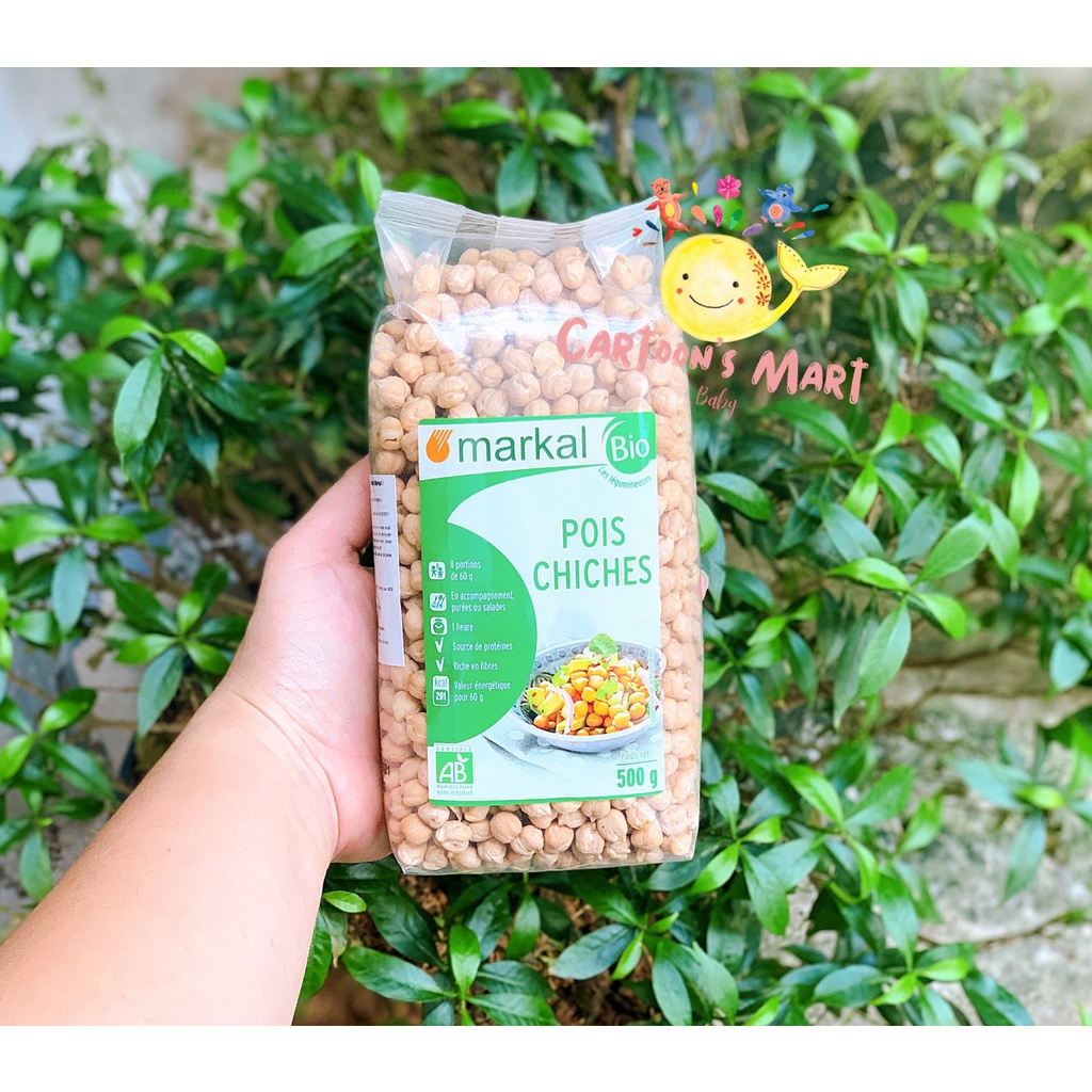 Đậu gà hữu cơ Markal Organic 500gr