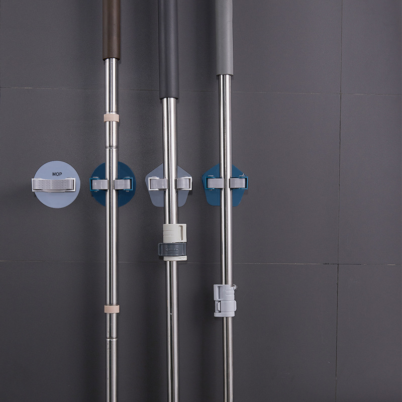 Giá Treo Cây Lau Nhà Đa Năng Không Cần Khoan Phong Cách Bắc Âu Nhật Bản