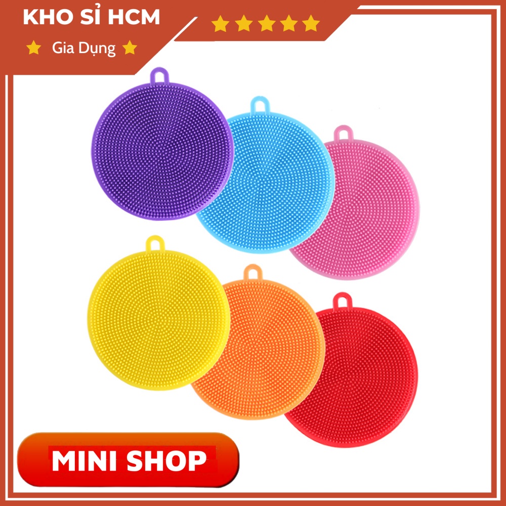 Miếng Rửa Chén Silicon Siêu Bền MINISHOP H120