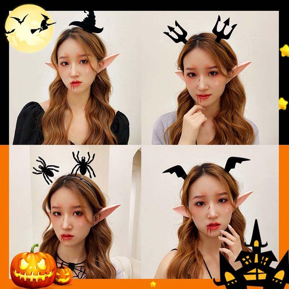 Băng Đô Hình Cánh Dơi Chống Trượt Hóa Trang Lễ Halloween