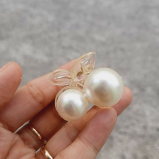 Kẹp tóc cherry đính hạt siêu xinh (3.5cm)