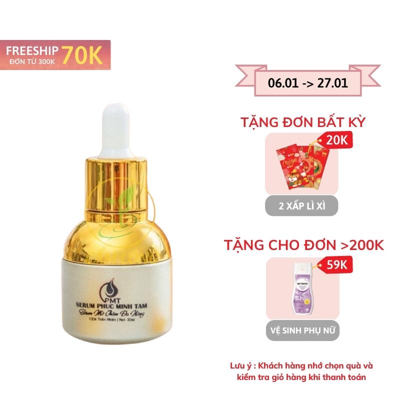 Serum Giảm Thâm Sẹo Mụn Đầu Gối Nách Môi Vùng Kín PHÚC MINH TÂM MTPMTCL06 Dưỡng Ẩm Bổ Sung Dưỡng Chất Làm Mờ Thâm