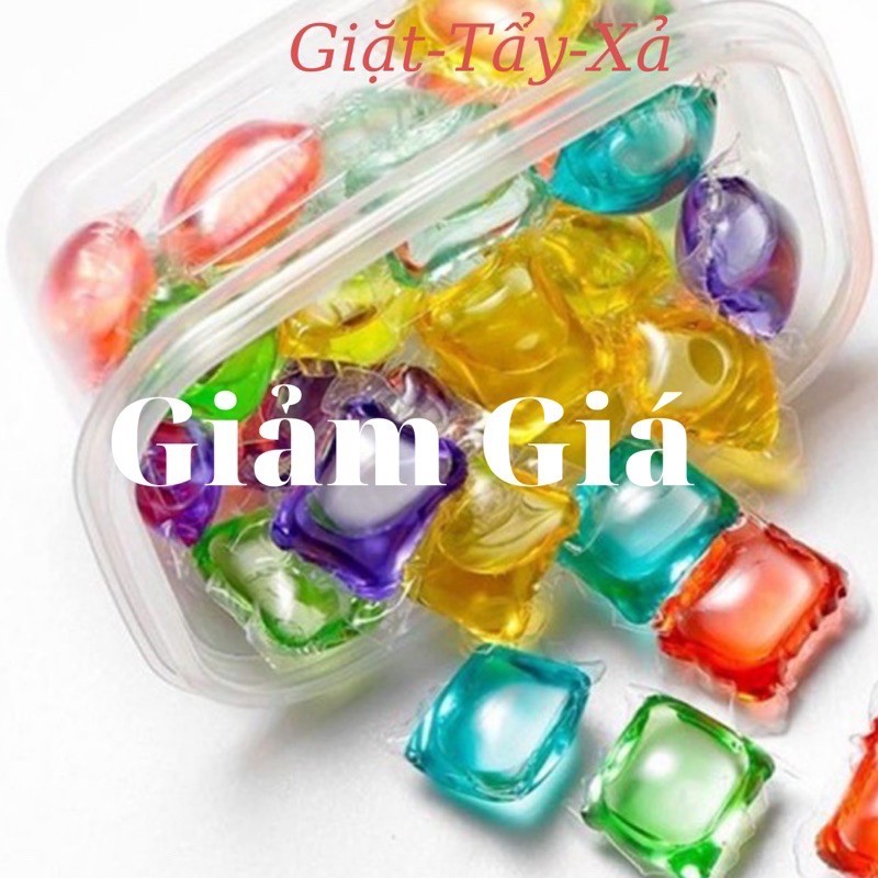 Viên Nước Giặt Xả Thơm, Giữ Quần Áo Thơm Lâu, Siêu Sạch