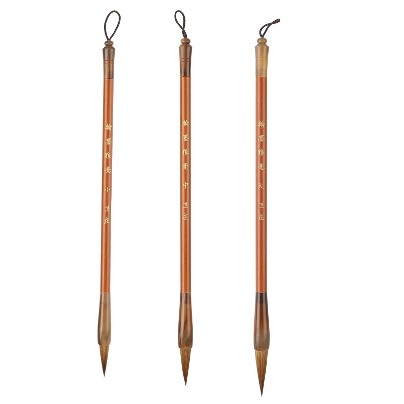 Cọ vẽ thư pháp màu nước theo phong cách Trung Hoa tùy chọn kích thước