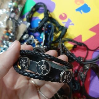 Combo 3 dây da mix hạt