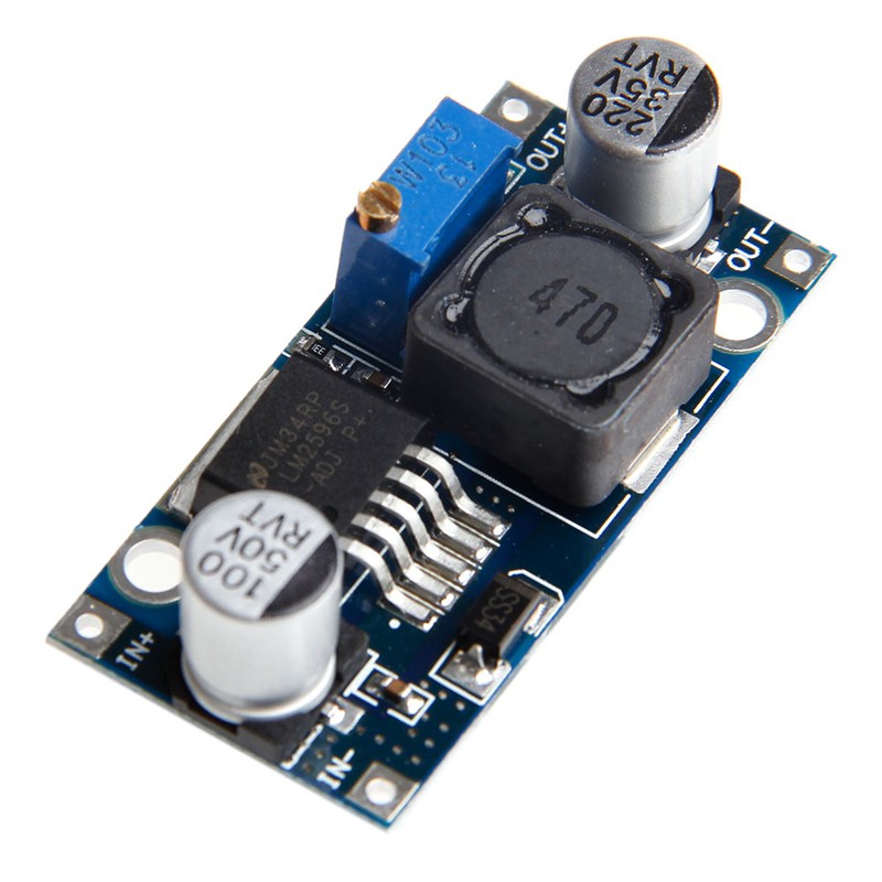 Mô đun giảm áp lm2596s DC-DC 1.23V-30V có cổng ra nguồn