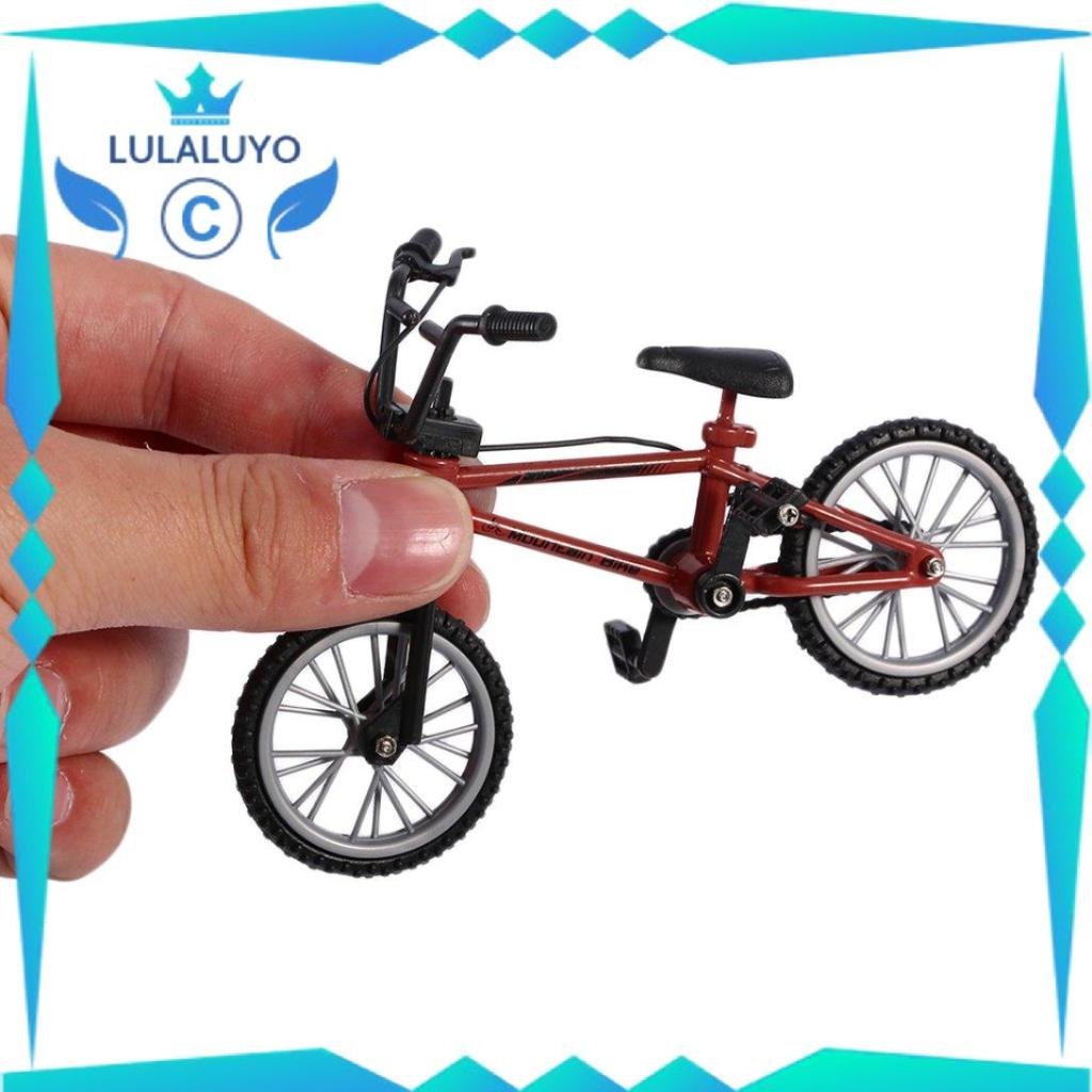 Mini Size Simulation Alloy Finger Bike Children Kid Funnt Mini Finger Bike Toy .lu